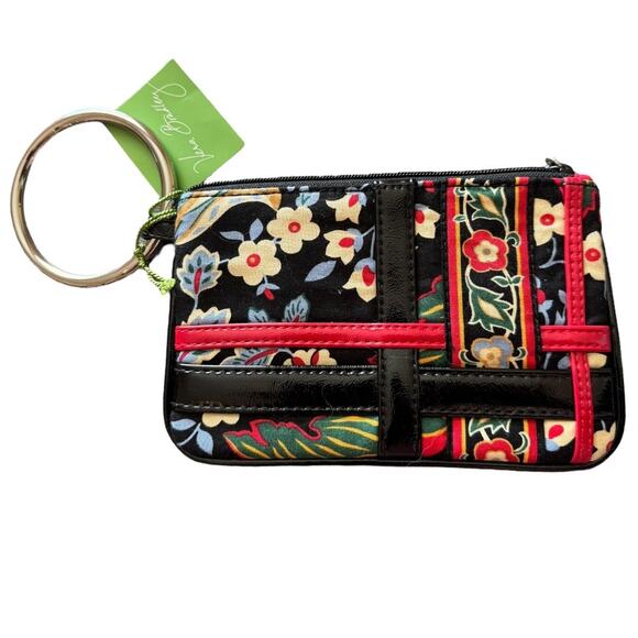 Vera Bradley Bangle Wristlet Versailles Floral Pattern NWT Rare Compact Pouch - Picture 1 of 8